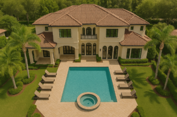 drone of pool