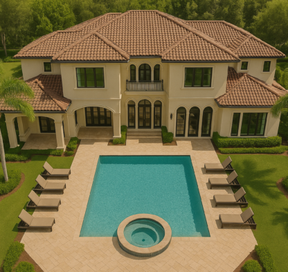 drone of pool