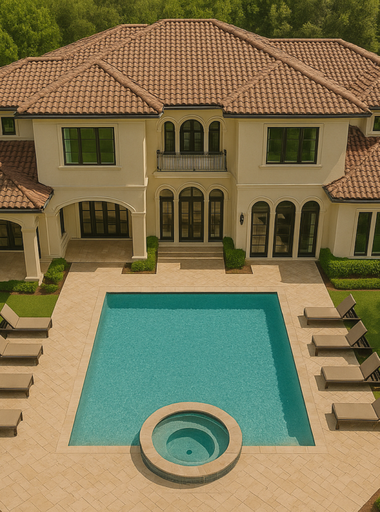 drone of pool